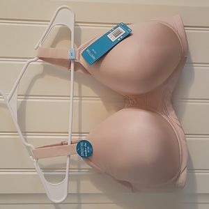 Vanity Fair Full Figure Back and Side Smoothing Bra Size 44C